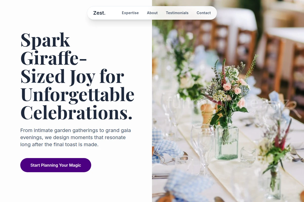 Zest Event Planning