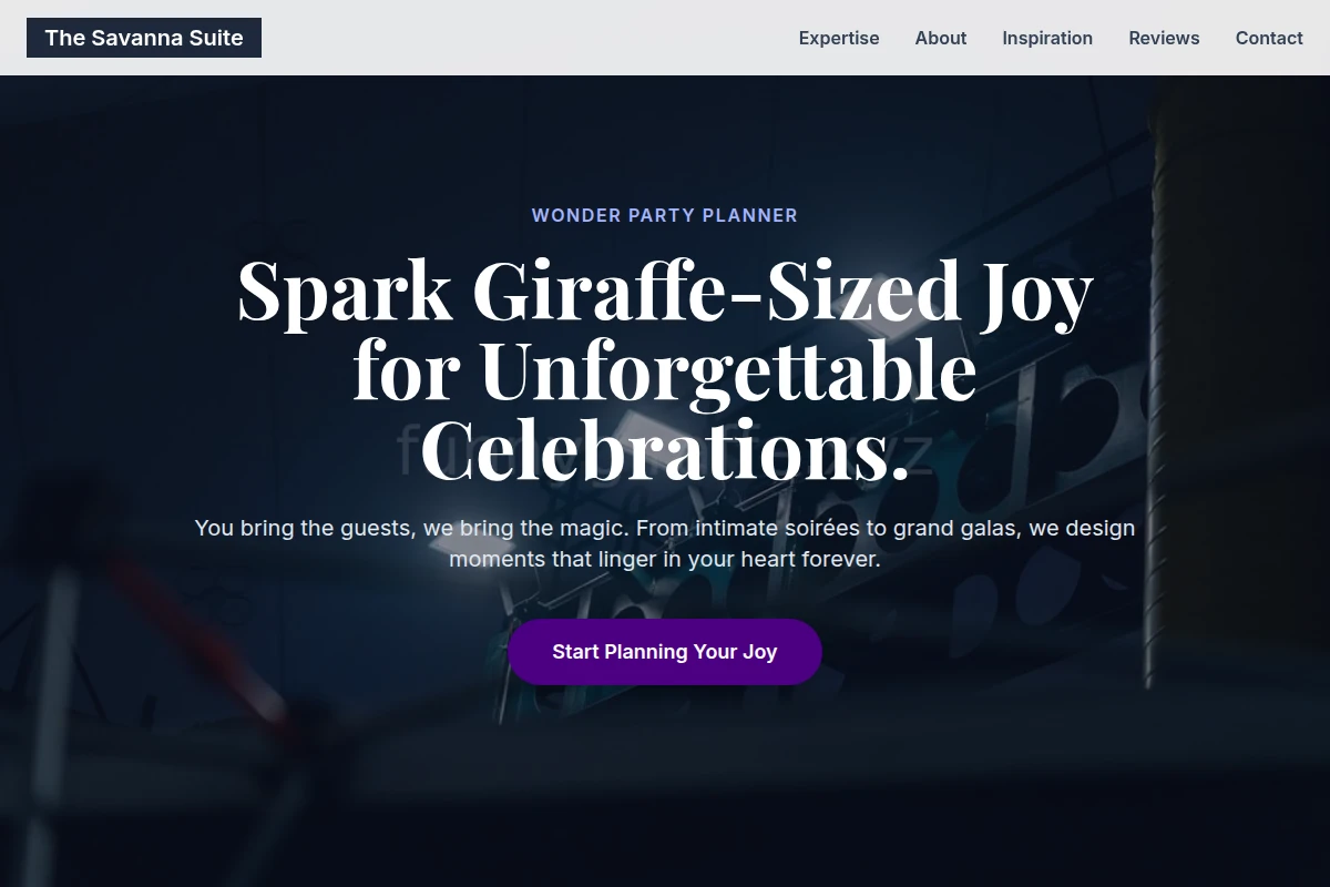 Wonder Party Planner