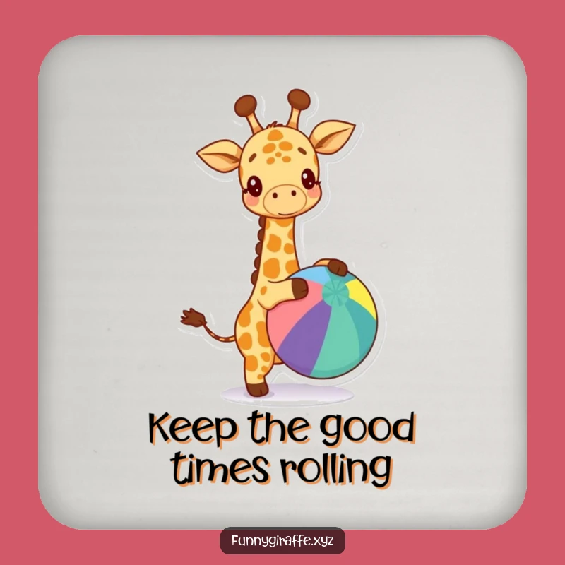 Funny Kawaii Giraffe Coaster - Protect Surfaces with Happy Style