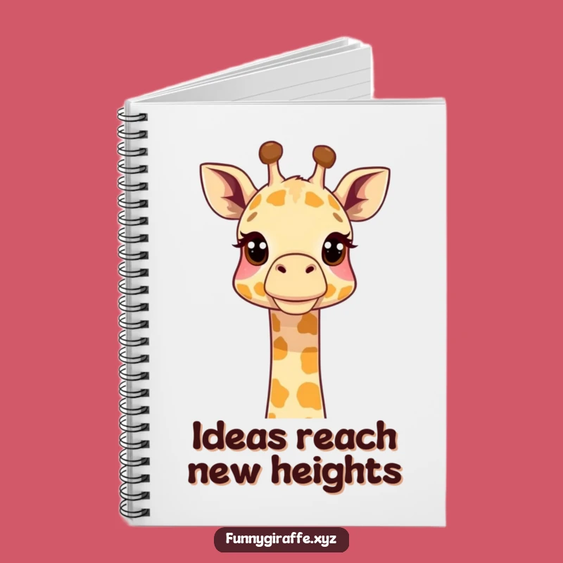 Funny Giraffe Notebook - Jot Down Curious Thoughts